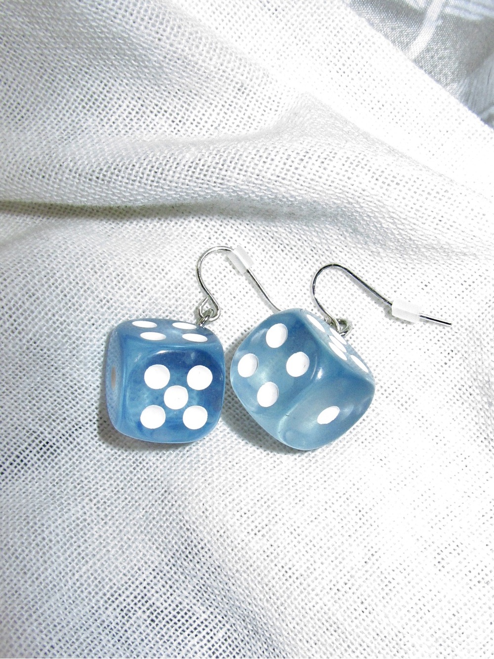 New Blue Dice Drop Earrings - Lovisa